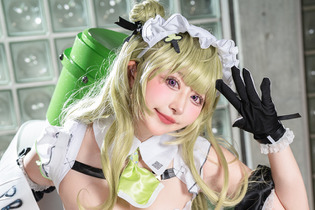 【コスプレ】メリハリボディ際立つS字ラインポージングが魅惑的！『NIKKE』甘い顔立ちのスーパーメイドの癒し力が最高すぎた【写真10枚】 画像